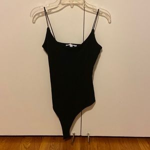 Black tank bodysuit